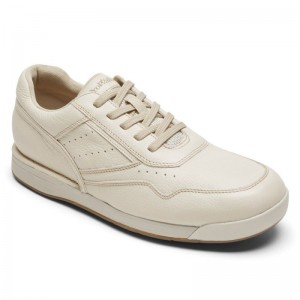 Men Rockport 7100 Plus ProWalker Sneakers White USA | MX4-60026