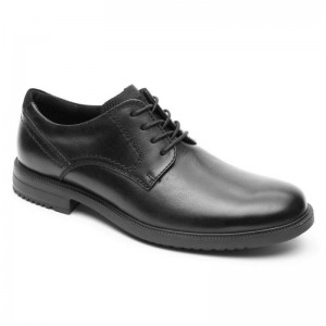 Men Rockport Berenger Oxford Shoes Black USA | HO3-54945