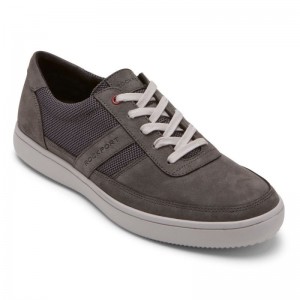 Men Rockport Colle Ubal Sneakers Grey USA | OU6-89968