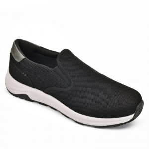 Men Rockport Fulton Slip-On Sneakers Black USA | UN1-05220