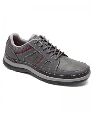 Men Rockport Get Your Kicks Mudguard Blucher Casual Shoes Grey USA | FS6-10971