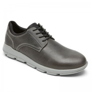 Men Rockport Grady Oxford Shoes Grey USA | OW5-24222