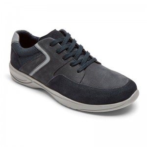 Men Rockport Metro Path Sneakers Navy USA | WD9-90499