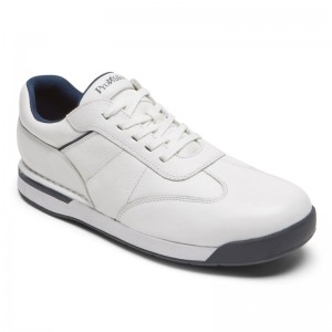 Men Rockport ProWalker 7200 Plus Active Sneakers White USA | RK5-16121