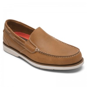 Men Rockport Southport Loafers Brown USA | SF4-92699