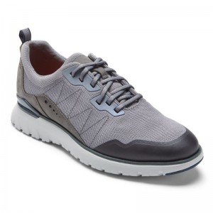 Men Rockport Total Motion Sport Mudguard Sneakers Grey USA | XV8-48214