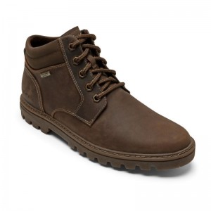 Men Rockport Weather OR Not Waterproof Boots Brown USA | ST0-14691