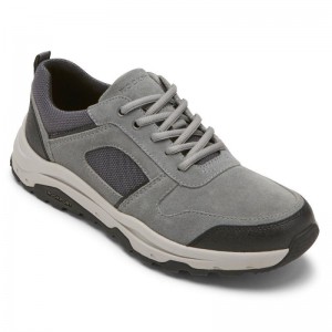 Men Rockport XCS Birchfield Ubal Trekker Sneakers Grey USA | LM3-26932