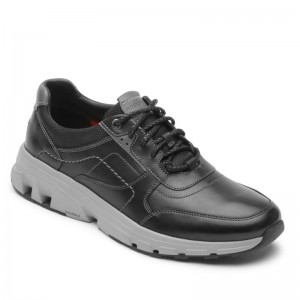 Men Rockport reBOUNDX uBal Casual Shoes Black USA | UI5-15521