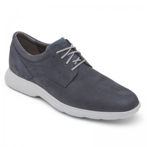 Men Rockport truFLEX DresSports Oxford Shoes Navy USA | YJ5-63486