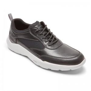 Men Rockport truFLEX Evolution Sneakers Black USA | ED7-08900