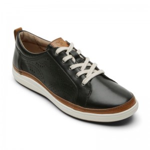 Women Rockport Bailee Sneakers Black USA | YG0-91409