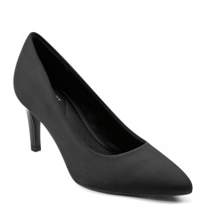 Women Rockport Juliet Total Motion Dress Pumps Black USA | PP2-28762