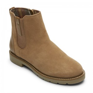 Women Rockport Kacey Chelsea Boots Brown USA | KB1-19091