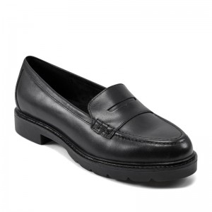 Women Rockport Kacey Penny Loafers Black USA | BY0-97309