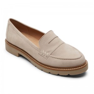 Women Rockport Kacey Penny Loafers Brown USA | DD5-01000