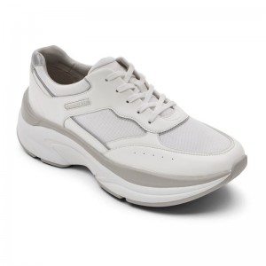 Women Rockport ProWalker Eco Sneakers White USA | HE2-27772