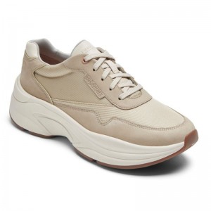 Women Rockport ProWalker NEXT Sneakers Brown USA | YQ6-40484