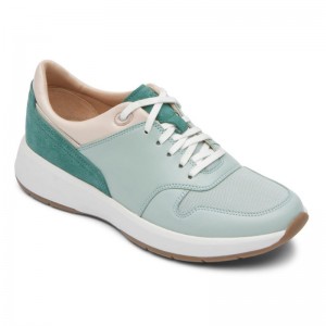 Women Rockport ProWalker truStride II Sneakers Green USA | YE9-86298