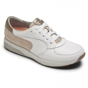 Women Rockport ProWalker truStride Sneakers White USA | IG4-78817