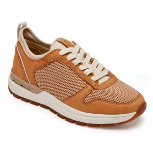 Women Rockport PulseTech Ubal Sneakers Brown USA | TI3-47634