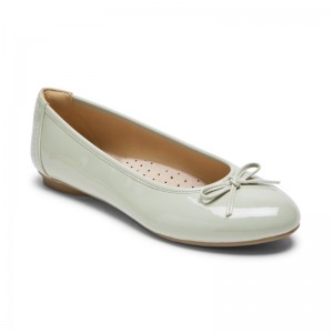 Women Rockport Reagan Ballet Flats Green USA | TN7-02030