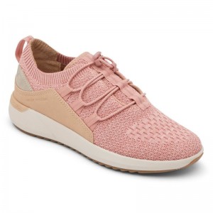 Women Rockport Skylar Bungee Sneakers Pink USA | VJ6-25142