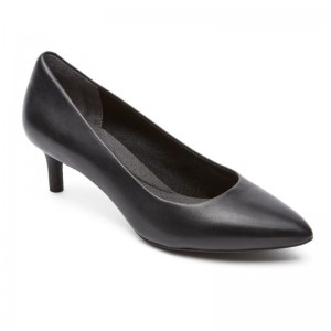 Women Rockport Total Motion Kalila Heels Black USA | CI3-60346