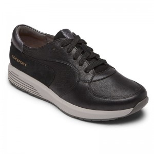 Women Rockport Trustride ProWalker Sneakers Black USA | ZM5-63766