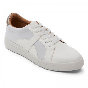 Women Rockport truFLEX Navya Sneakers White USA | PM3-82248