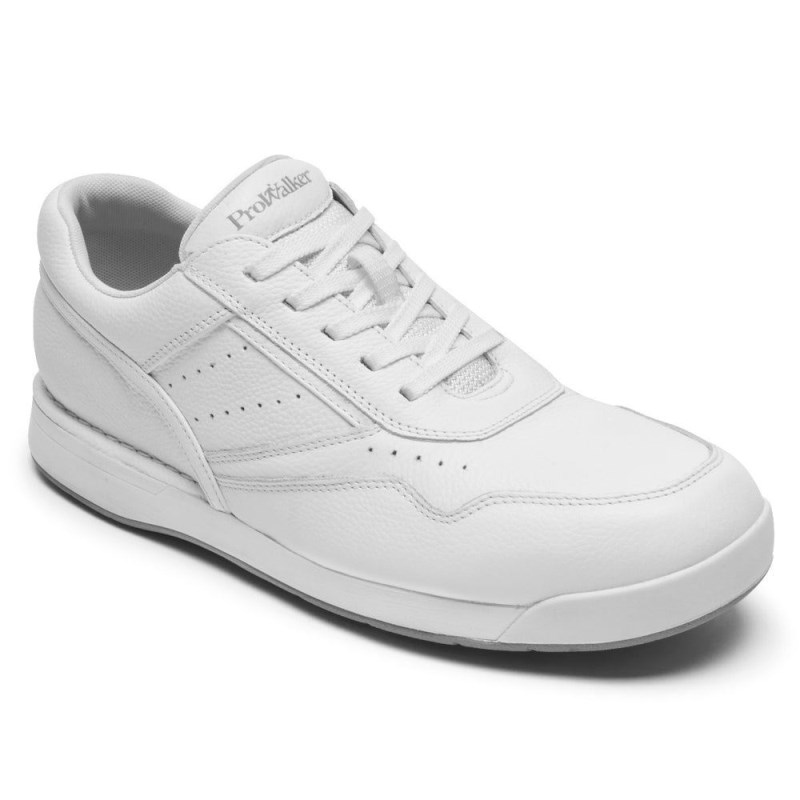 Men Rockport 7100 Plus ProWalker Sneakers White USA | OT5-86488