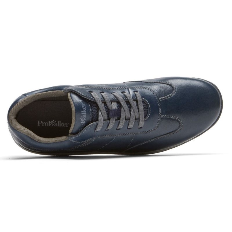 Men Rockport 7200 Plus ProWalker Sneakers Navy USA | GZ8-34543