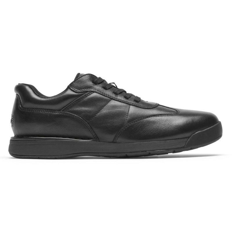 Men Rockport 7200 Plus ProWalker Sneakers Black USA | JY8-18221