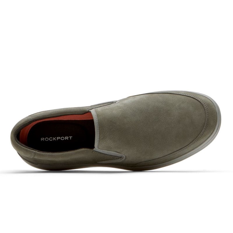 Men Rockport Beckwith Slip-On Loafers Silver USA | LO7-76077