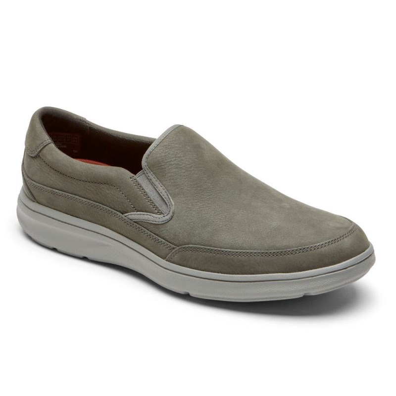 Men Rockport Beckwith Slip-On Loafers Silver USA | LO7-76077