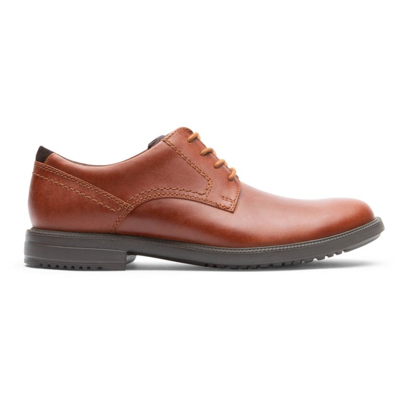 Men Rockport Berenger Oxford Shoes Brown USA | CG0-75957