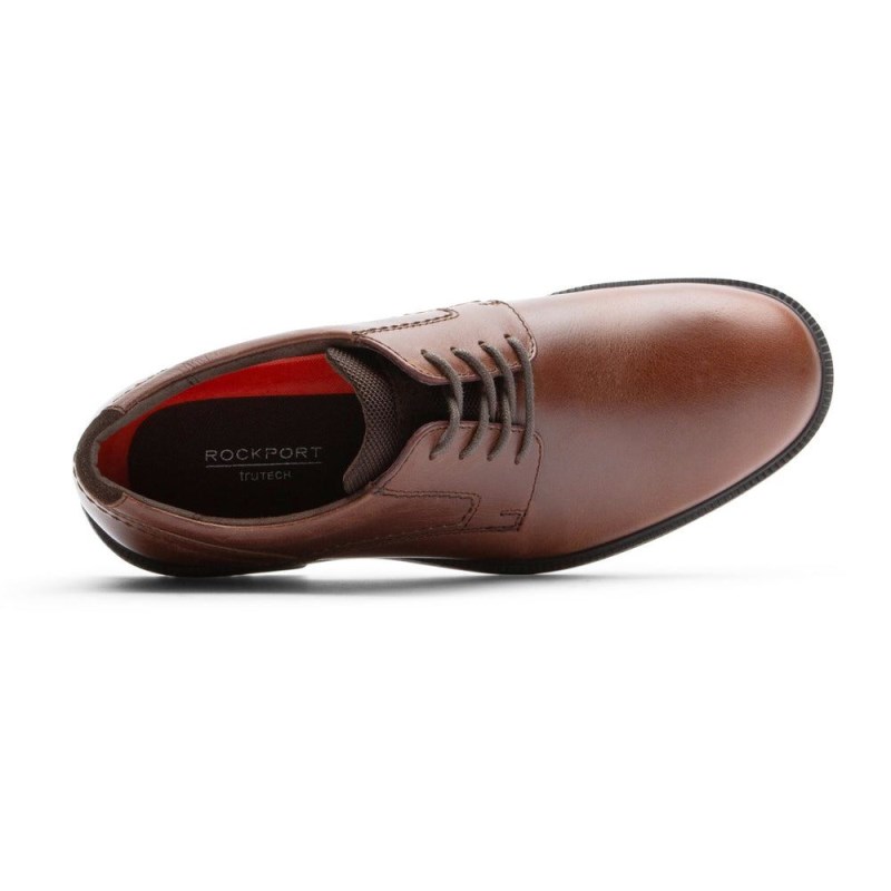 Men Rockport Berenger Oxford Shoes Brown USA | KB8-87078