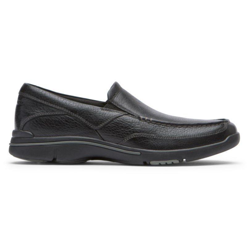 Men Rockport City Play Eberdon Casual Shoes Black USA | BF8-45274