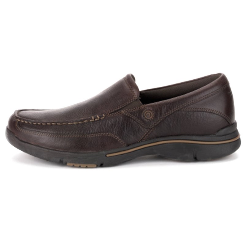 Men Rockport City Play Eberdon Casual Shoes Dark Brown USA | EL6-45154