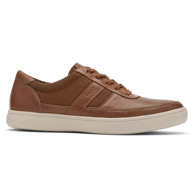 Men Rockport Colle Ubal Sneakers Brown USA | AZ1-87108