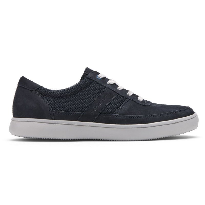 Men Rockport Colle Ubal Sneakers Navy USA | VQ7-79567