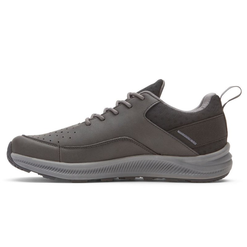 Men Rockport Colton Sneakers Black USA | UO2-18491