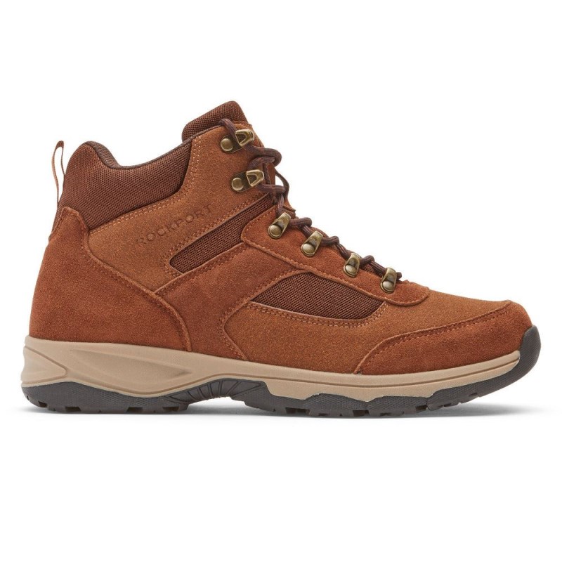 Men Rockport Dickinson Hiker Hiking Boots Brown USA | CE7-67766