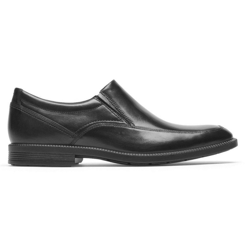 Men Rockport DresSports Office Slip-On Loafers Black USA | SO6-62606