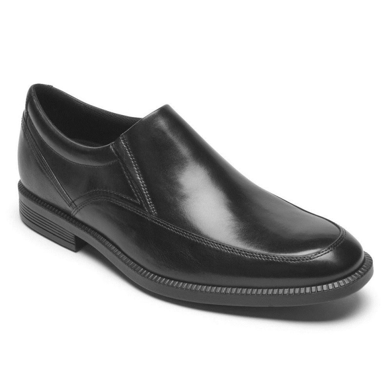 Men Rockport DresSports Office Slip-On Loafers Black USA | SO6-62606