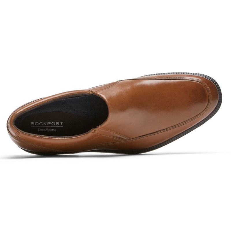 Men Rockport DresSports Office Slip-On Loafers Brown USA | KT9-16741