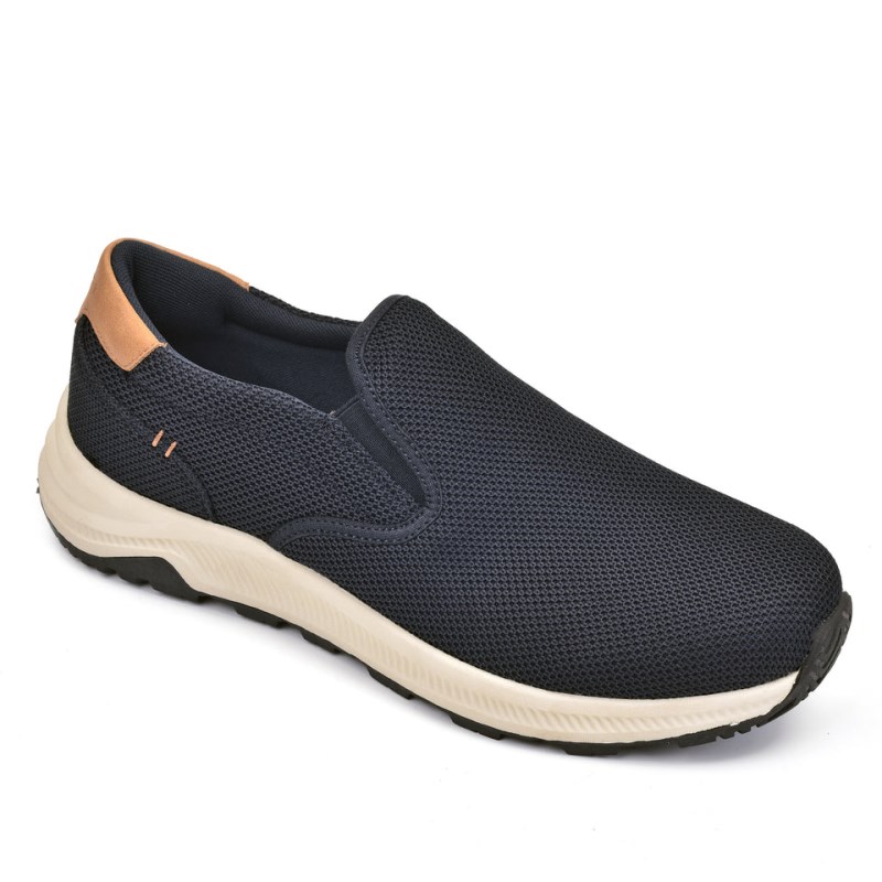 Men Rockport Fulton Slip-On Sneakers Navy USA | TO3-75317