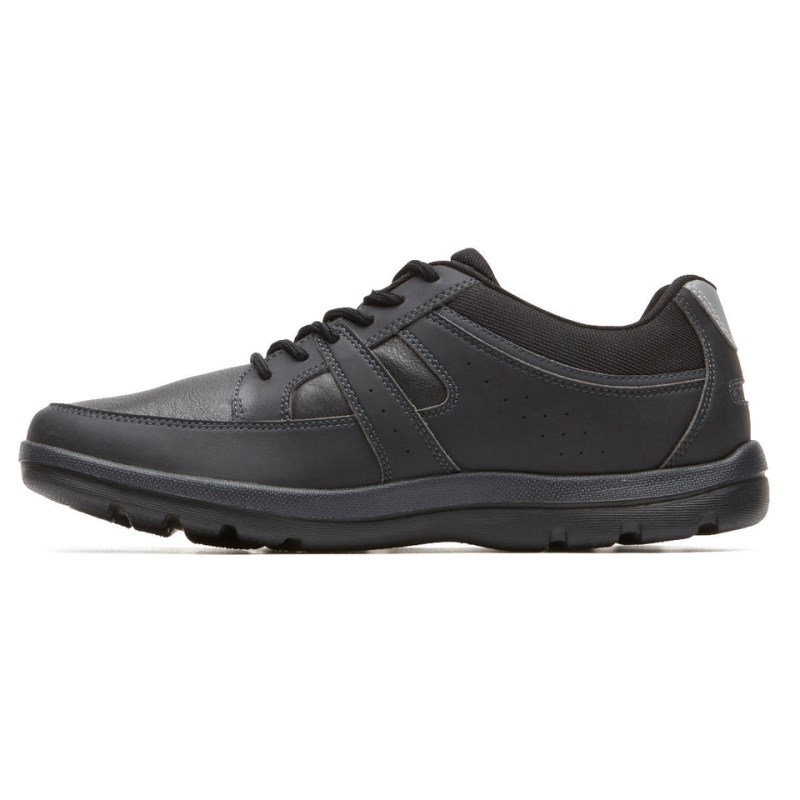 Men Rockport Get Your Kicks Blucher Casual Shoes Black USA | EN7-22582