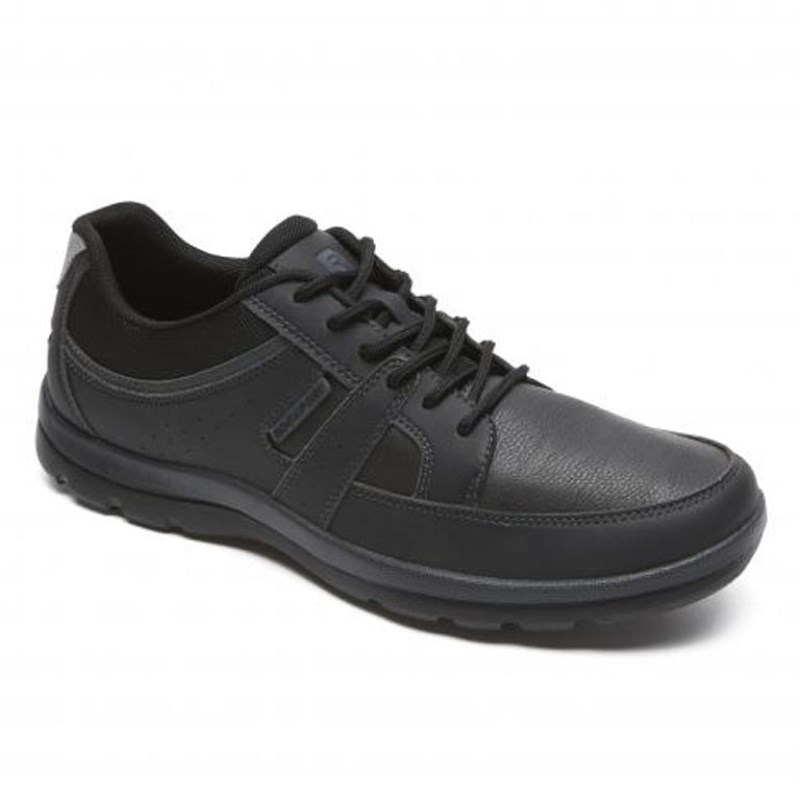 Men Rockport Get Your Kicks Blucher Casual Shoes Black USA | EN7-22582