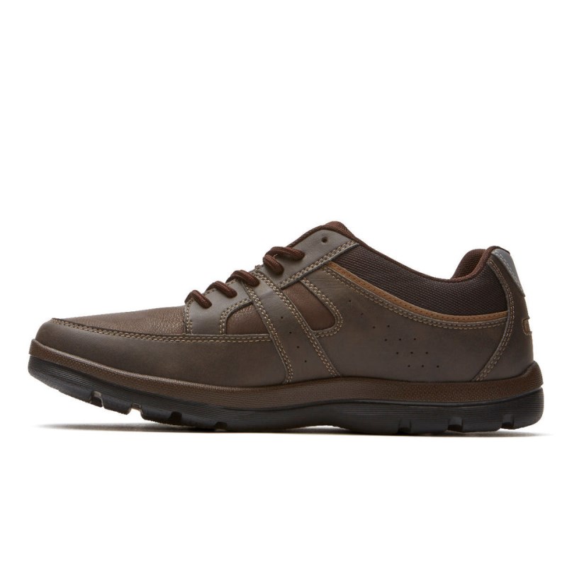 Men Rockport Get Your Kicks Blucher Casual Shoes Brown USA | CZ1-73527